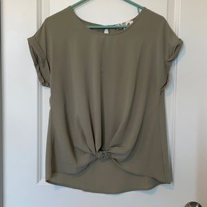 Hippie Rose Green Blouse MEDIUM
